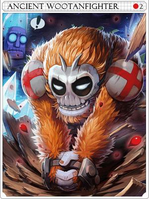 Ancient Wootan Fighter Card