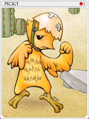 Picky Egg Card